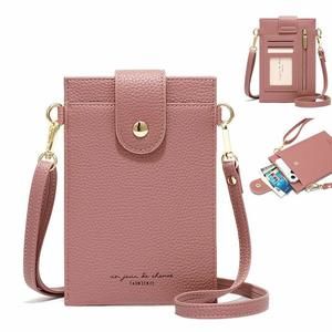 Crossbody Cellphone Bag Small Shoulder Purse Card Holder Wallet Pouch xD
